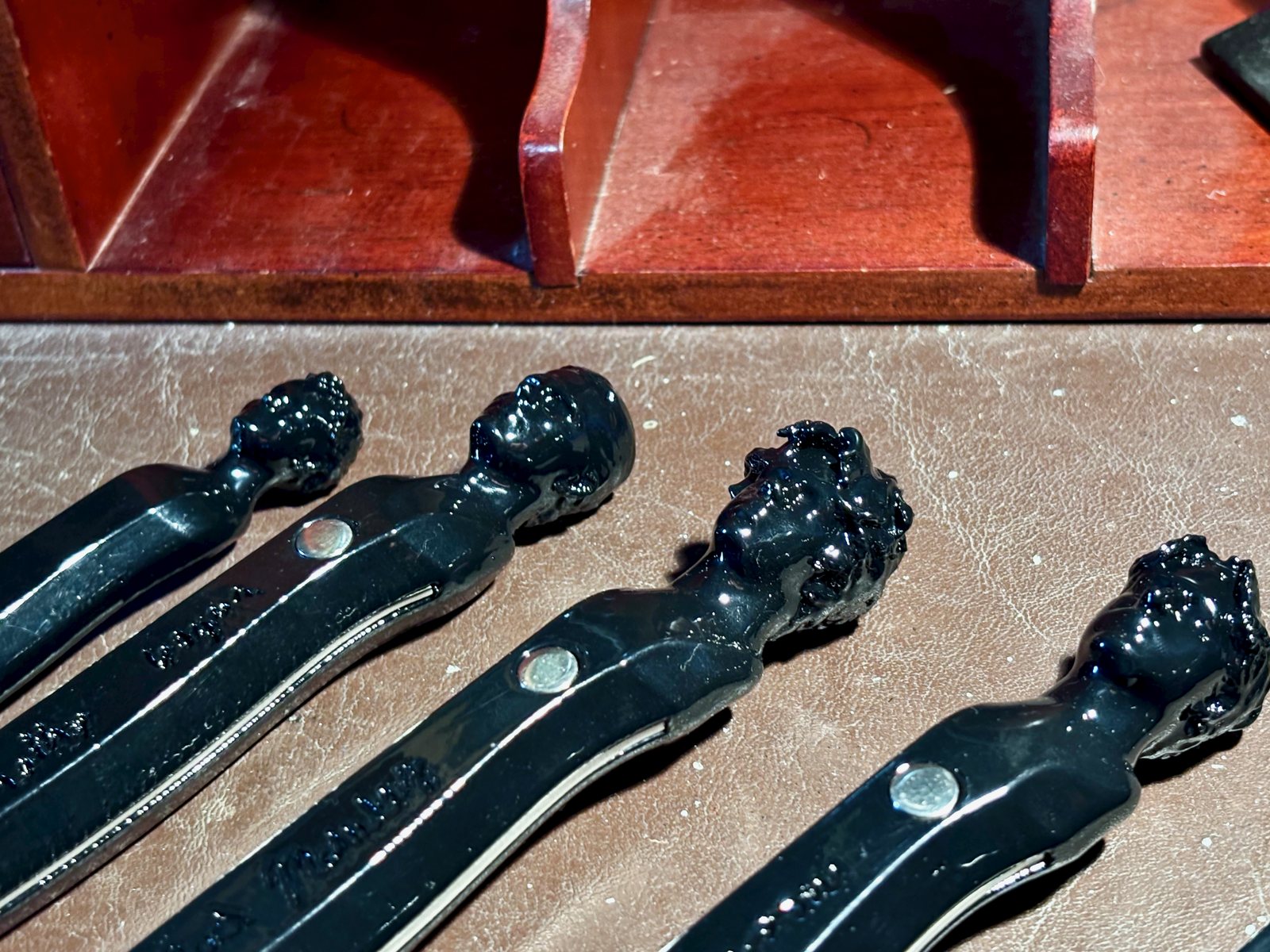 Riveted handles