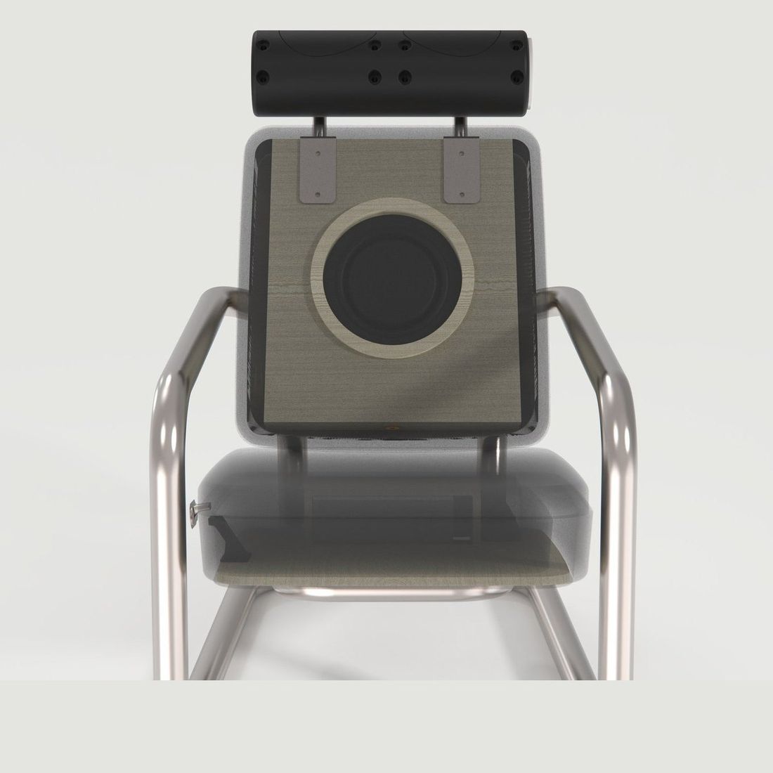 MC_01 build archive: Ghosted · backrest enclosure and subwoofer