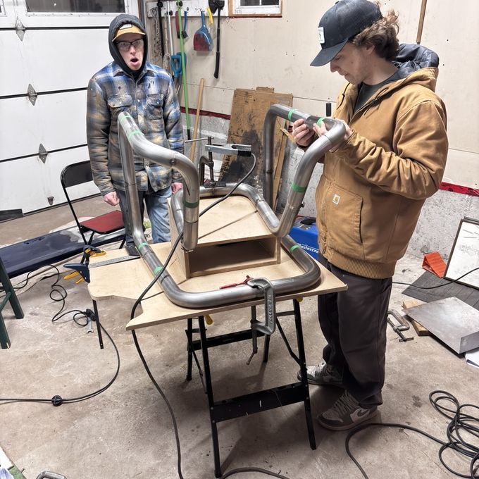 MC_01 build archive: While being welded