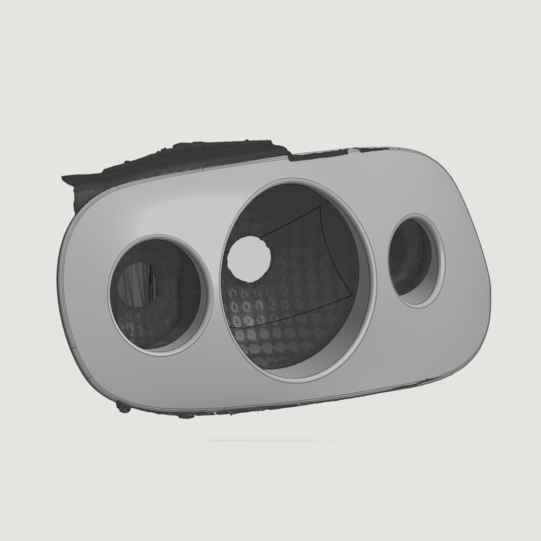 Taillight surround, CAD