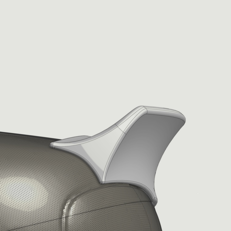 Ducktail, CAD