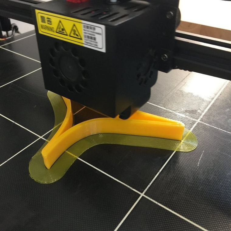 Spoiler test print, printing