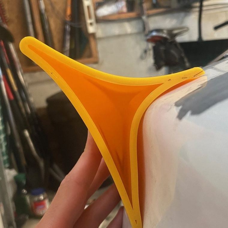 Spoiler test print, in hand