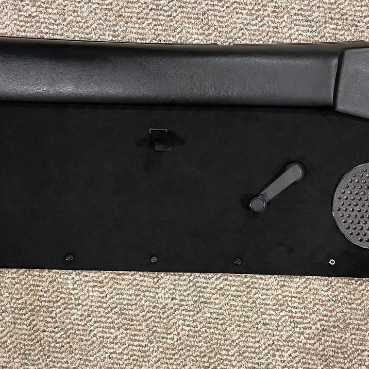 Door card, finished detail