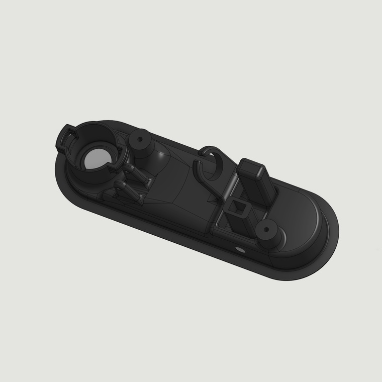 Hazard and pop-up buttons