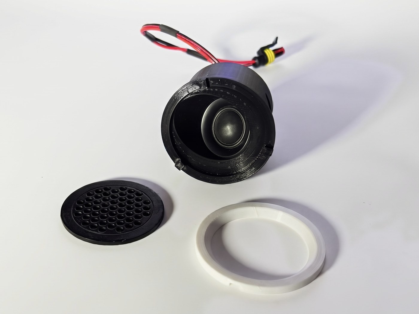 Tweeter pod, parts